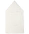 Nid d'ange bébé en tubique blanc MARSHMALLOW/blanc MULTICO