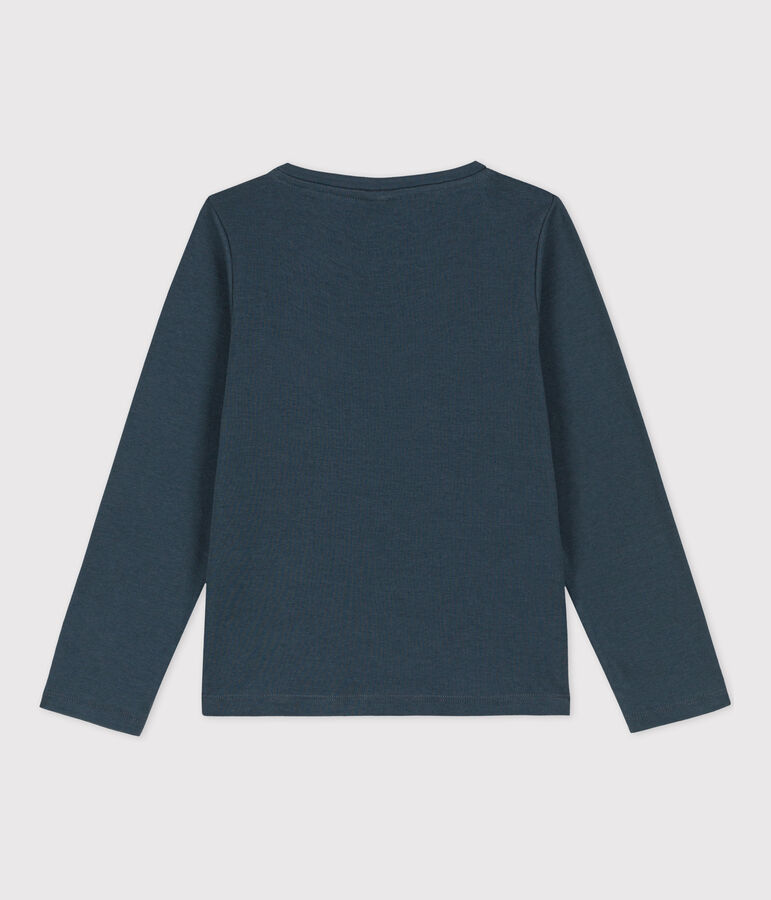 Tee-shirt manches longues en coton enfant fille / gar&ccedil;on DUCKY