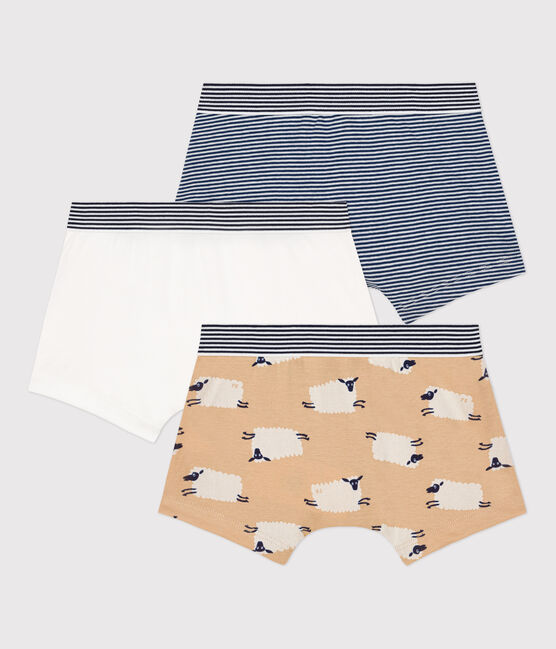 Lot de 3 boxers mouton petit garçon en coton variante 1