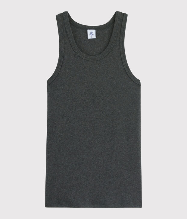D&eacute;bardeur iconique en coton Femme gris