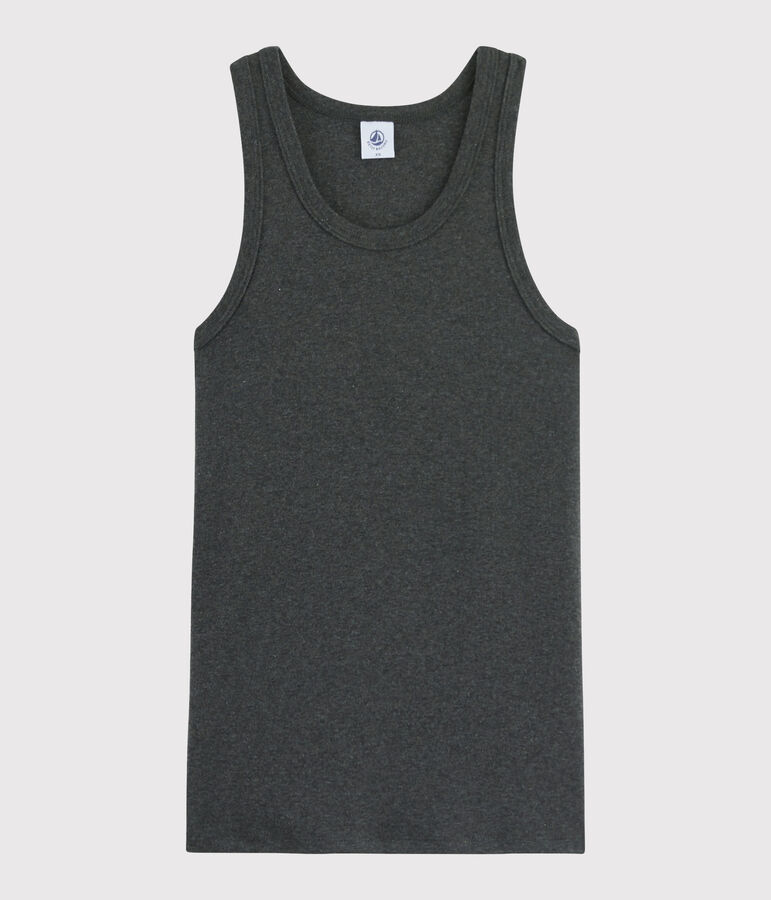 D&eacute;bardeur iconique en coton Femme gris