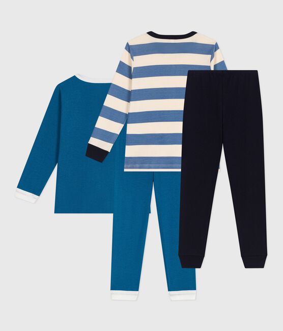 Setje met katoenen kinderpyjama's met print variante 1