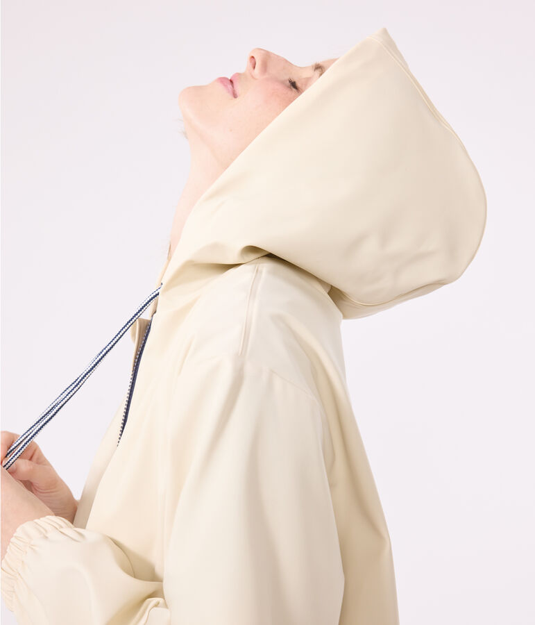 Cir&eacute; &agrave; capuche femme &eacute;cru AVALANCHE