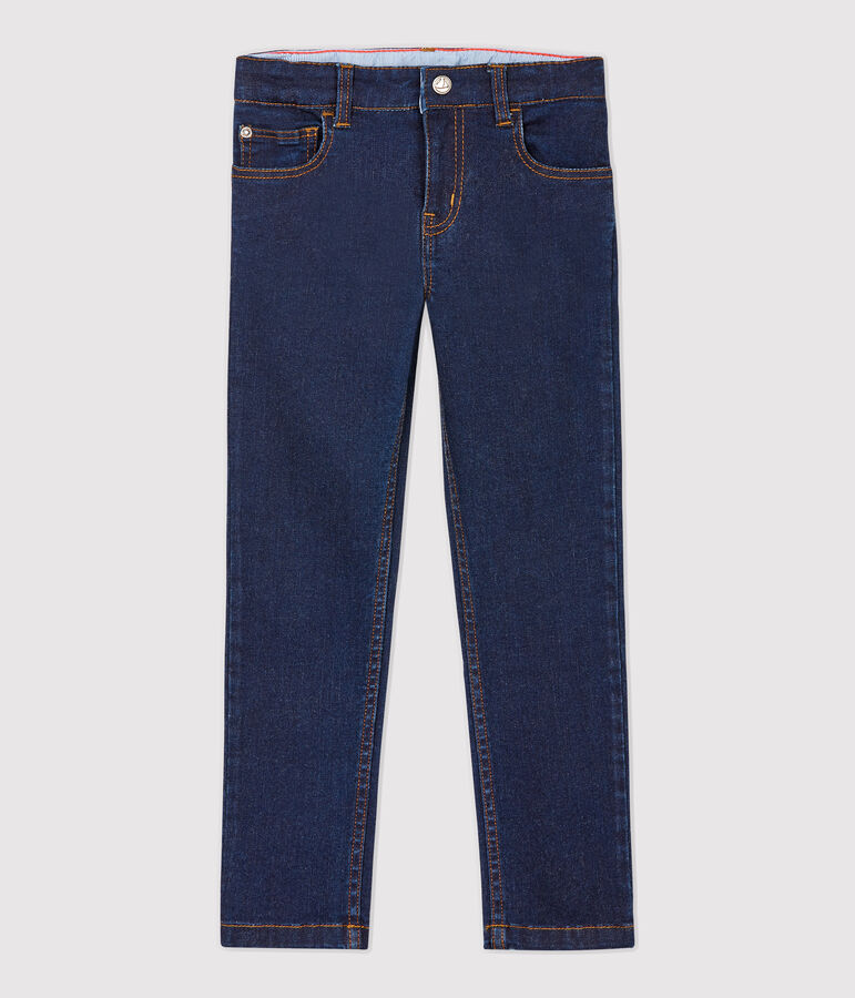 Pantalon slim en denim enfant gar&ccedil;on bleu