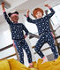 Pyjama déguisement avec un masque phosphorescent en coton enfant