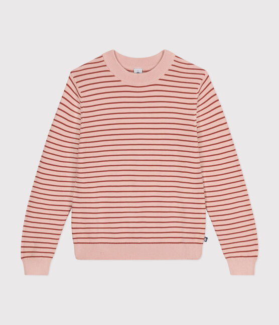 Pull rayé en coton femme SALINE/ FAMEUX
