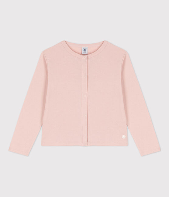 Vest voor meisjes in katoen roze SALINE