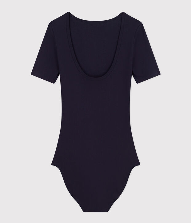 Body van katoen en elastaan voor dames SMOKING