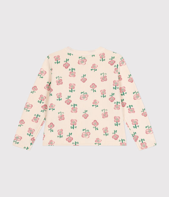 Fleece vestje voor meisjes wit AVALANCHE/ MULTICO