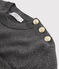 Pull brillant coton Femme noir CITY/gris ARGENT