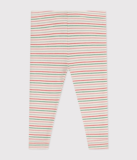 Legging en coton bébé blanc AVALANCHE/ MULTICO