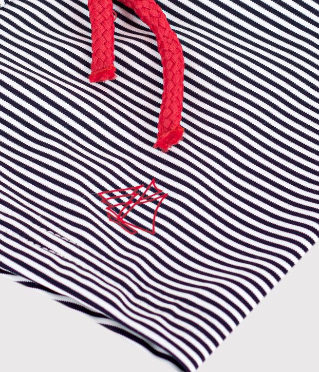 Maillot de bain UPF 50+ b&eacute;b&eacute; bleu/blanc