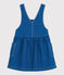 Katoenen babyjurk. blauw MAJOR
