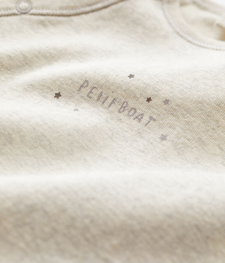 Dors-bien b&eacute;b&eacute; en coton biologique beige