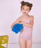 Serviette de bain enfant /adulte mixte bleu RIYADH