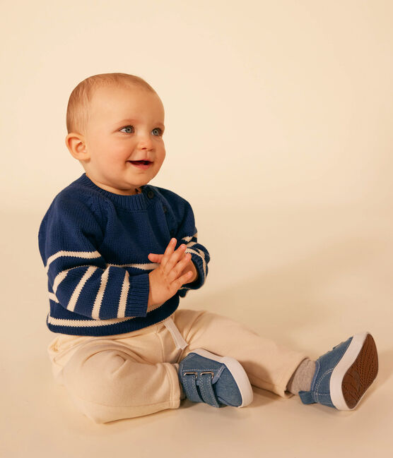 Katoenen babytrui blauw MEDIEVAL/ AVALANCHE