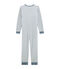 Combinaison loungewear petit garçon blanc MARSHMALLOW/bleu ASTRO