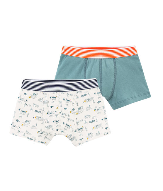 Duo de boxers petit garçon variante 1