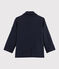 Jongens caban van wollen stof blauw SMOKING
