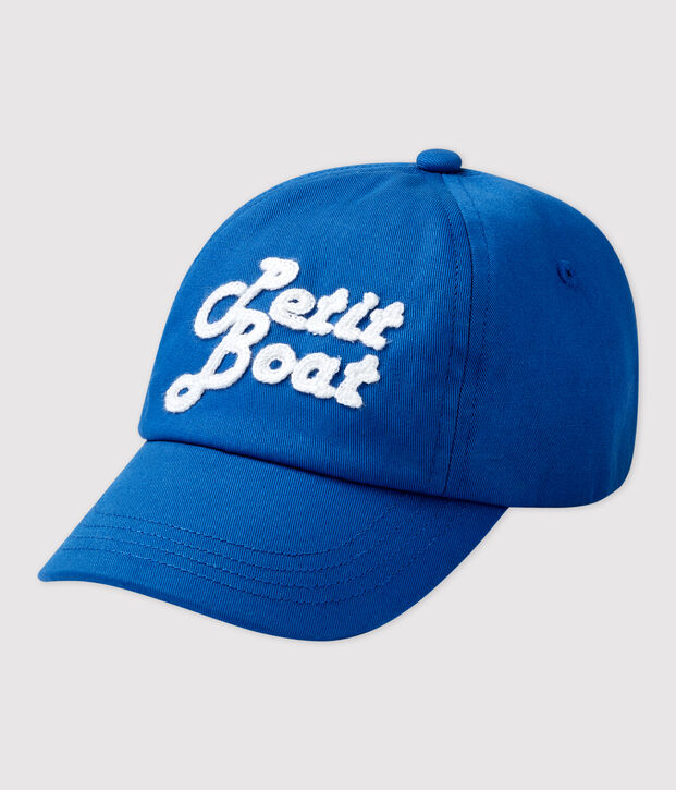 Casquette &agrave; broderie b&eacute;b&eacute;. bleu