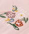 T-shirt met lange mouwen van ribstof voor meisjes roze SALINE
