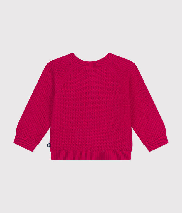 Katoenen gebreide babycardigan DELHI