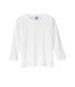Effen jongens-T-shirt met lange mouwen