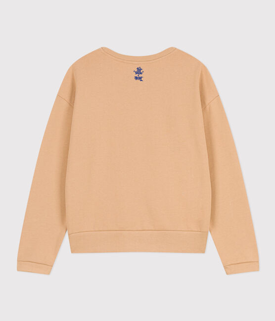 Sweatshirt en molleton Femme beige TOURONE