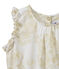 Robe fille sans manches imprimée blanc MARSHMALLOW/blanc MULTICO