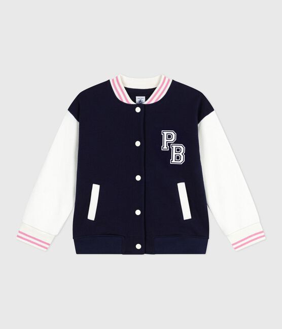 Effen katoenen baseballjasje voor kinderen SOIR