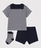 Lot cadeau 3 pièces style marin bébé variante 1