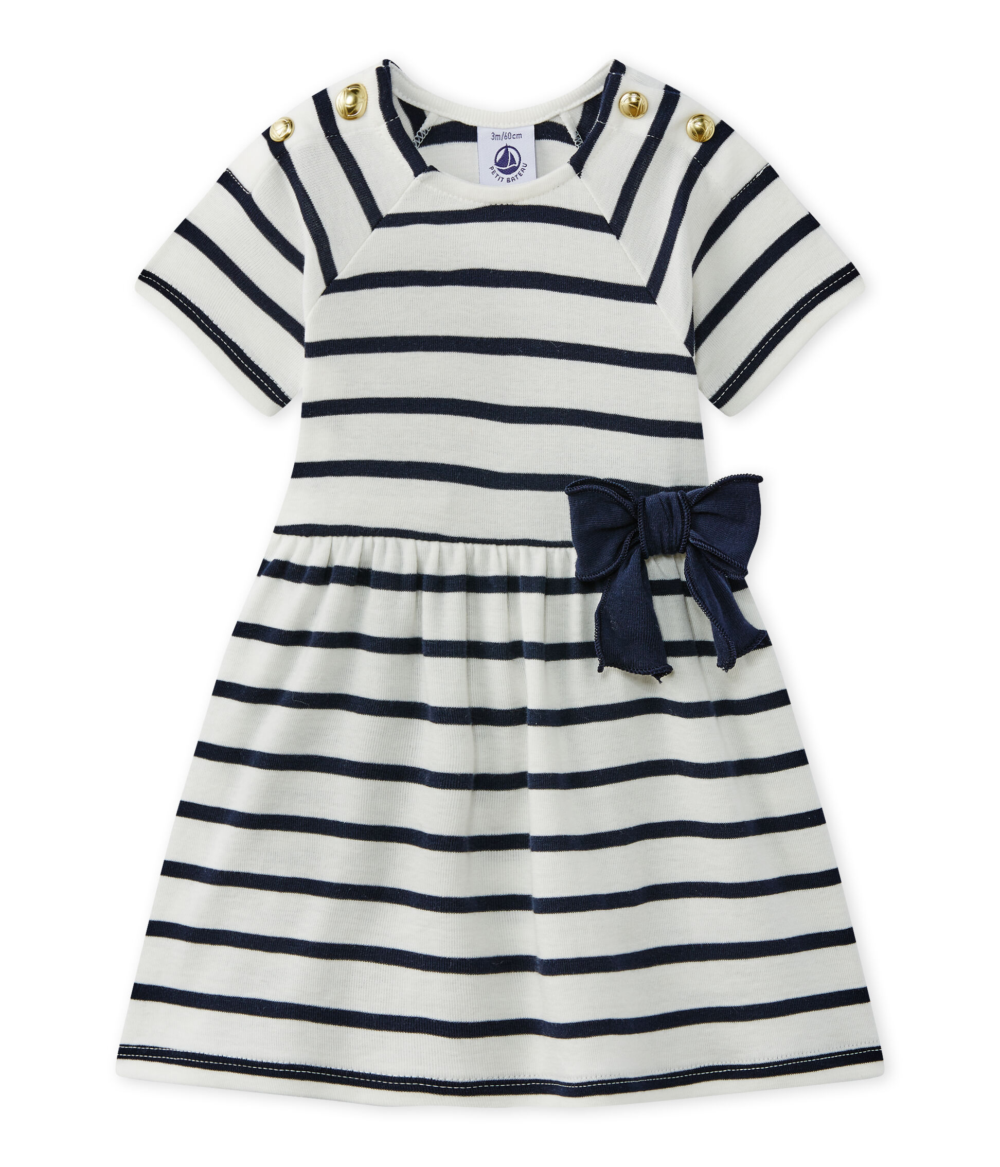 Petit Bateau Robe B/éb/é Fille