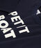 T-shirt met lange mouwen in jersey voor baby's blauw SMOKING