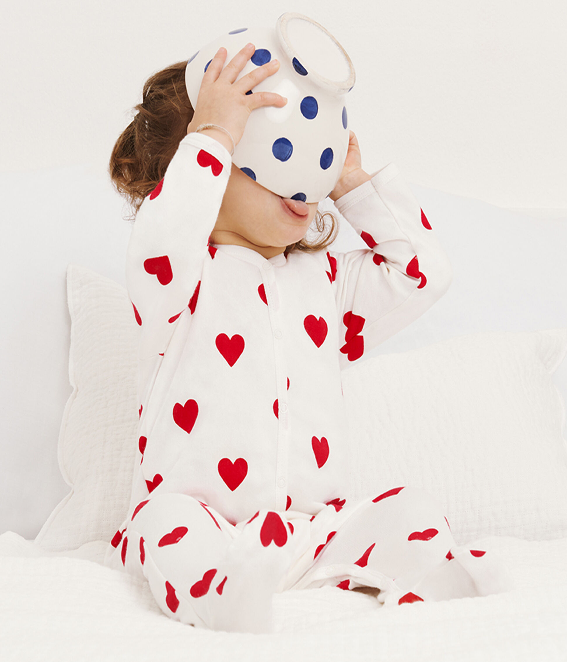 Pyjama petit bateau coeur rouge cheap