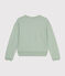Sweatshirt van fleece voor dames groen HERBIER