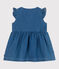 Mouwloze babyjurk van lichte spijkerstof blauw DENIM CLAIR