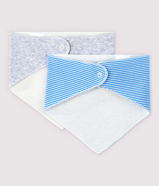 Set van 2 babybandana's van biologisch katoen variante 2