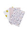 Set van drie schriftjes wit MARSHMALLOW/wit MULTICO