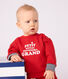 Sweatshirt bébé en coton à motifs