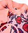 Milieuvriendelijk anti-UV UPF 50+ meisjes-T-shirt roze PATIENCE/wit MULTICO