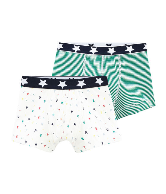 Duo de boxers petit garçon variante 1
