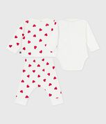 wit MARSHMALLOW/rood TERKUIT