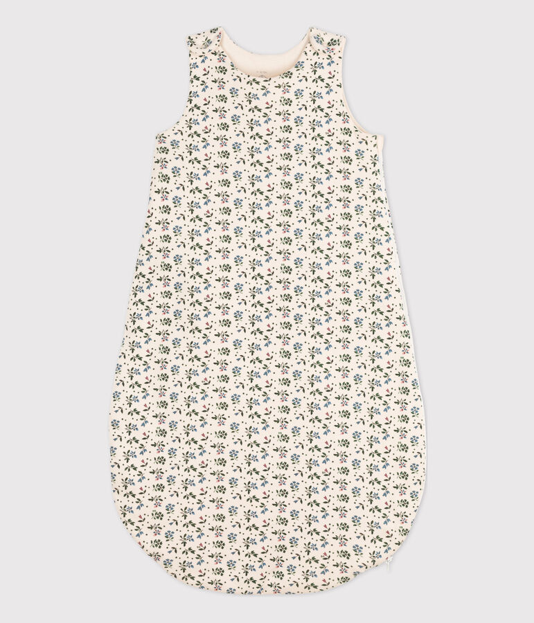 GIGOTEUSE FLEUR B&Eacute;B&Eacute; EN COTON TOG 3 blanc AVALANCHE/ MULTICO