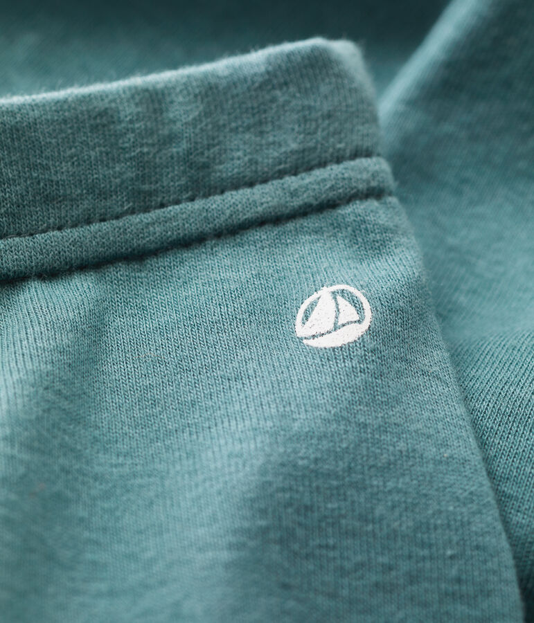 Legging van biokatoen voor baby's groen