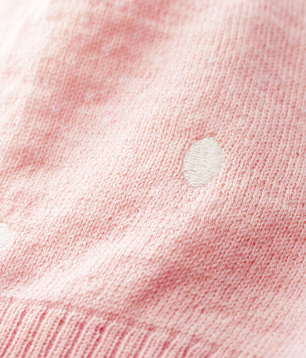 Babymutsje meise/jongen roze