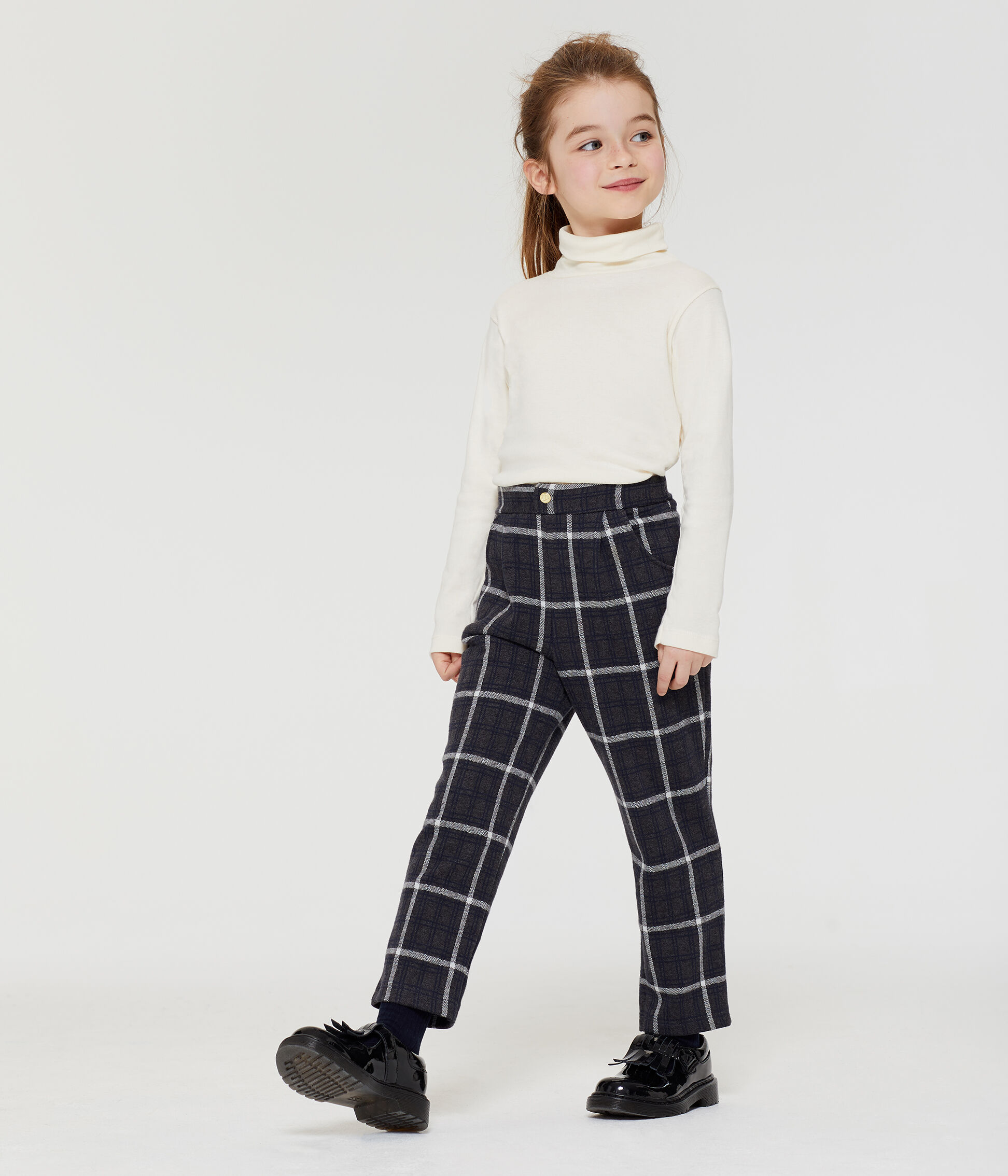 Pantalon carreaux fille Clearance