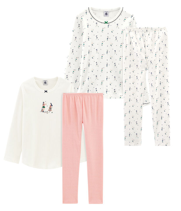 Set met 2 pyjama's voor kleine meisjes multicouleur