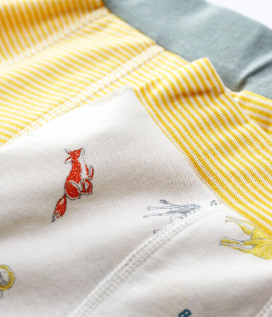 Lot de 2 boxers imprimé mouflons petit garçon en coton biologique variante 1