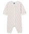 Dors bien bébé fille en tubique blanc MARSHMALLOW/rouge TERKUIT