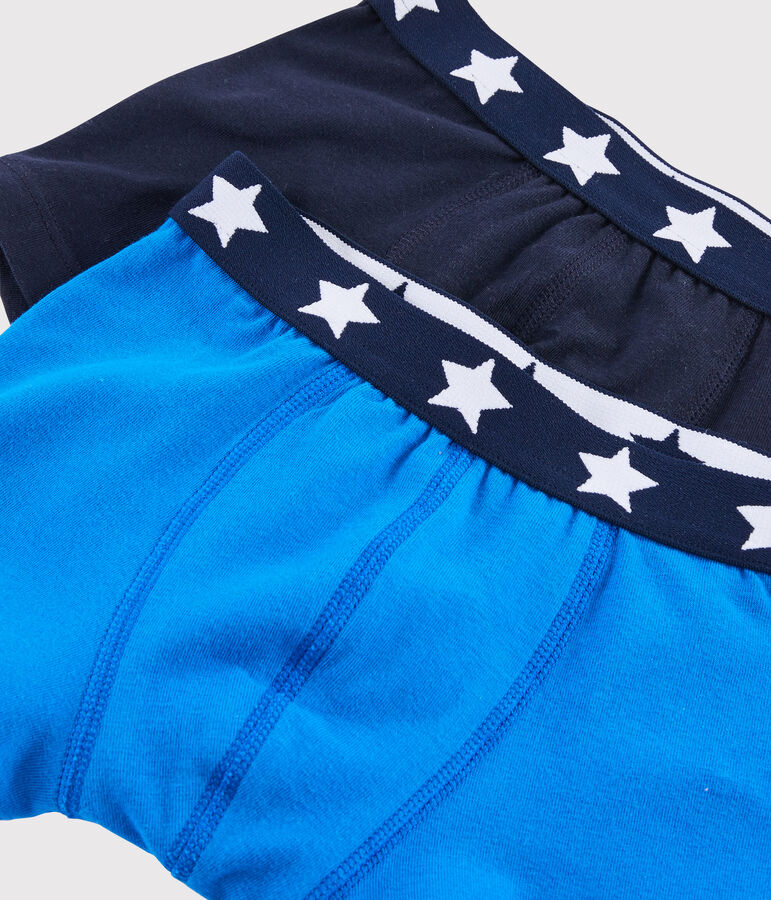 Set van 2 boxershorts voor jongens multicouleur